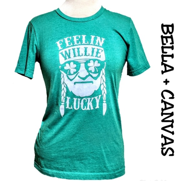 Bella Canvas Tops - WILLIE NELSON Graphic Tee NWOT (small)